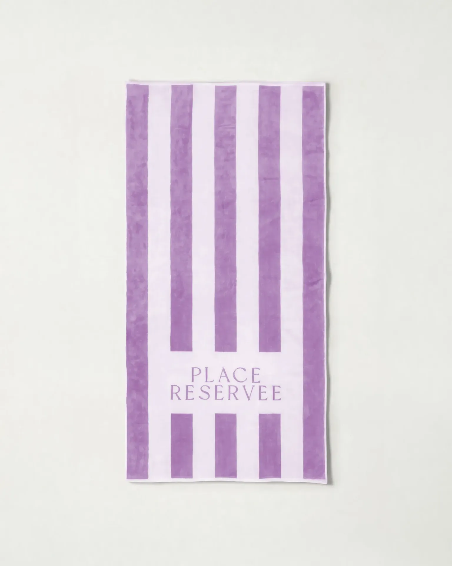 Drap de plage PLACE RESERVEE